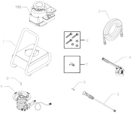 craftsman 580676651 power washer replacement parts & manual